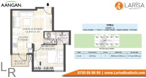 Adani Aangan 1 Bhk Type 2