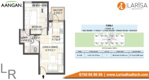 Adani Aangan 1 Bhk Type 7