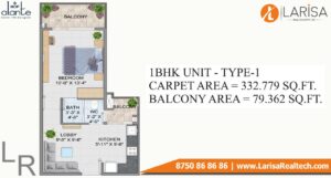 ROF Alante 108 1BHK Type-1
