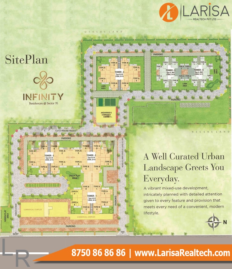 Pyramid Infinity Site Plan