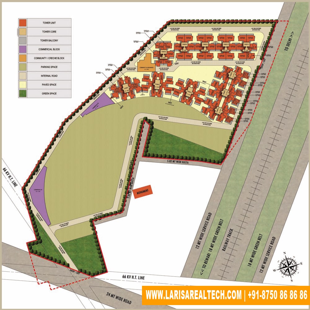 Diplomats Golf Link SITEPLAN