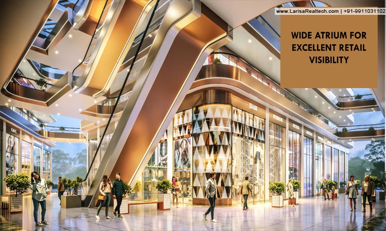 m3m atrium retail shop