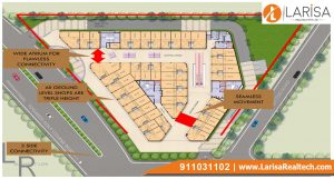 floor plan m3m atrium 57