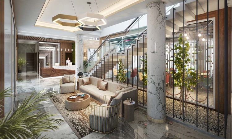 ss group the leaf living area