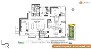 m3m golf estate gurgaon floor plan