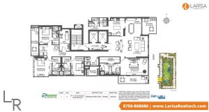 m3m golf estate floor plan