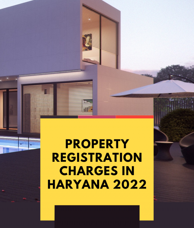 Property registration charges in Haryana