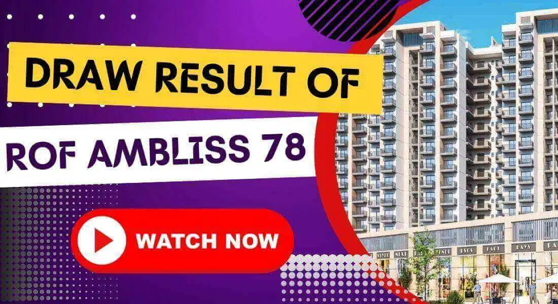 Draw Result of ROF Ambliss 78