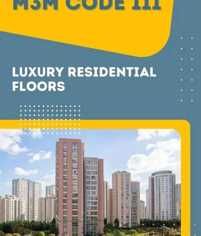 M3M Code 111 Luxury Apartments Bang on Dwarka Expressway