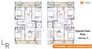 m3m antalya hills floor plan