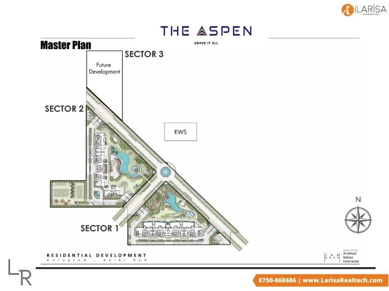 Site Plan - Whiteland The Aspen Sector 76