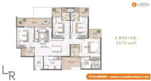 M3M The Tree Of Life Floor plan