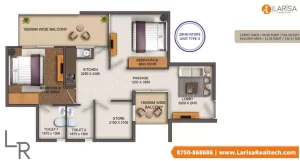 Rajvik Greens floor plans
