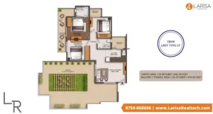 Rajvik Greens floor plans