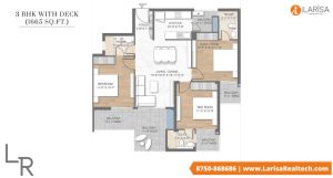 m3m crown sector 111 floor plan