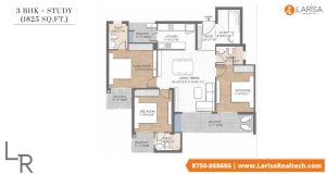 m3m crown sector 111 gurgaon floor plan