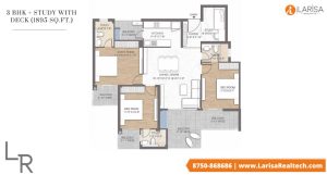 m3m crown sector 111 floor plan