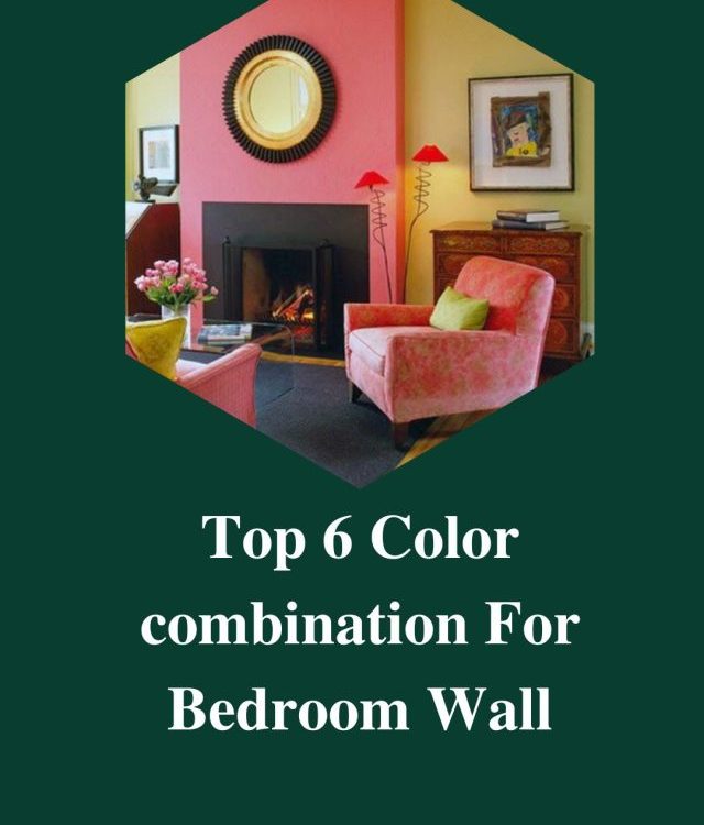 Two Color Combination For Bedroom  Wall