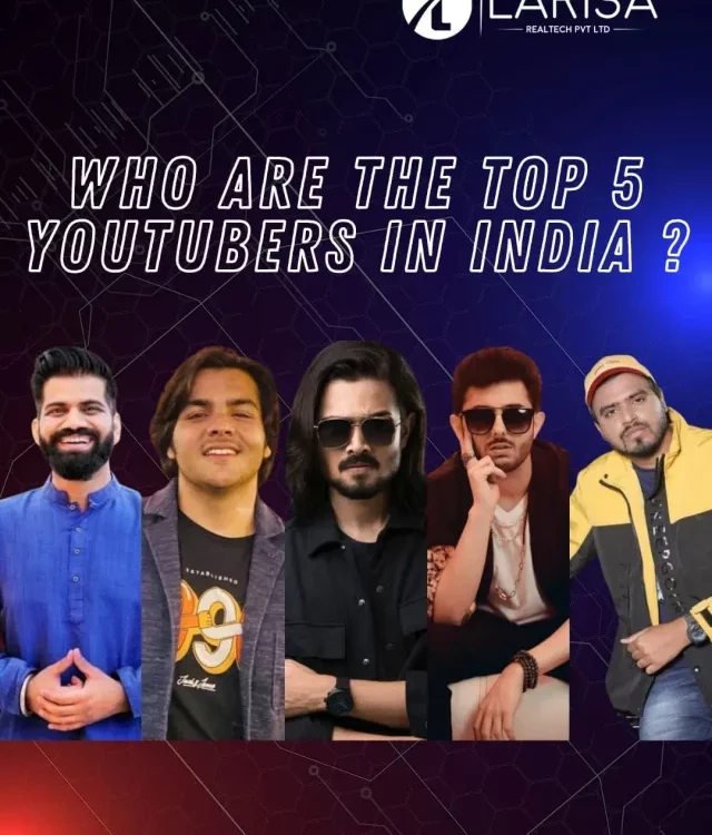 Top 5 Youtubers in India 2023
