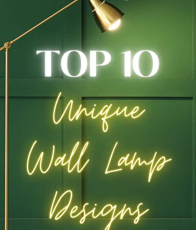 TOP 10 Wall Light Designs