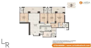 Privana South Sector 77 Floor Plan