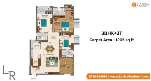 ashiana amarah phase 3 floor plan
