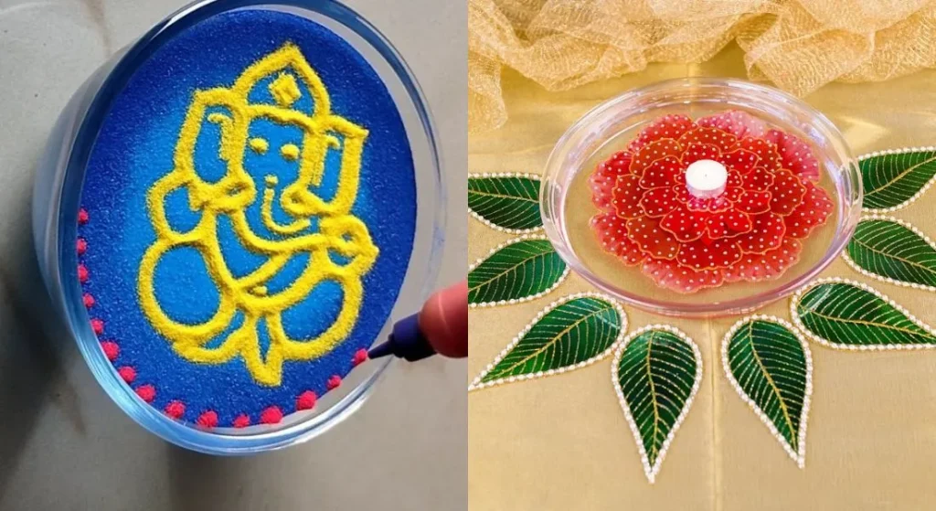 Water Rangoli Designs