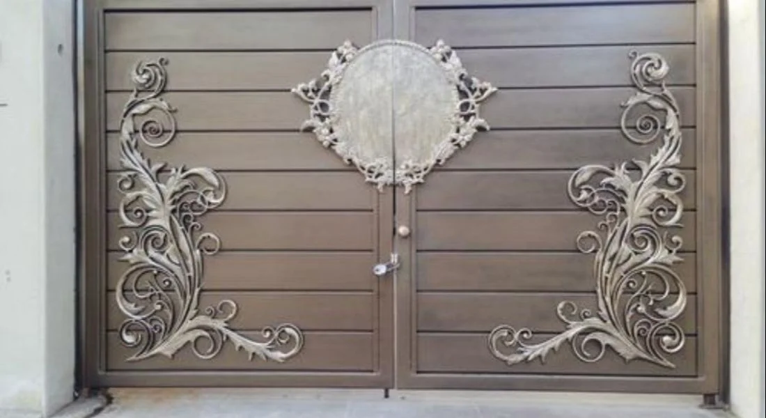 Iron Front Door Design