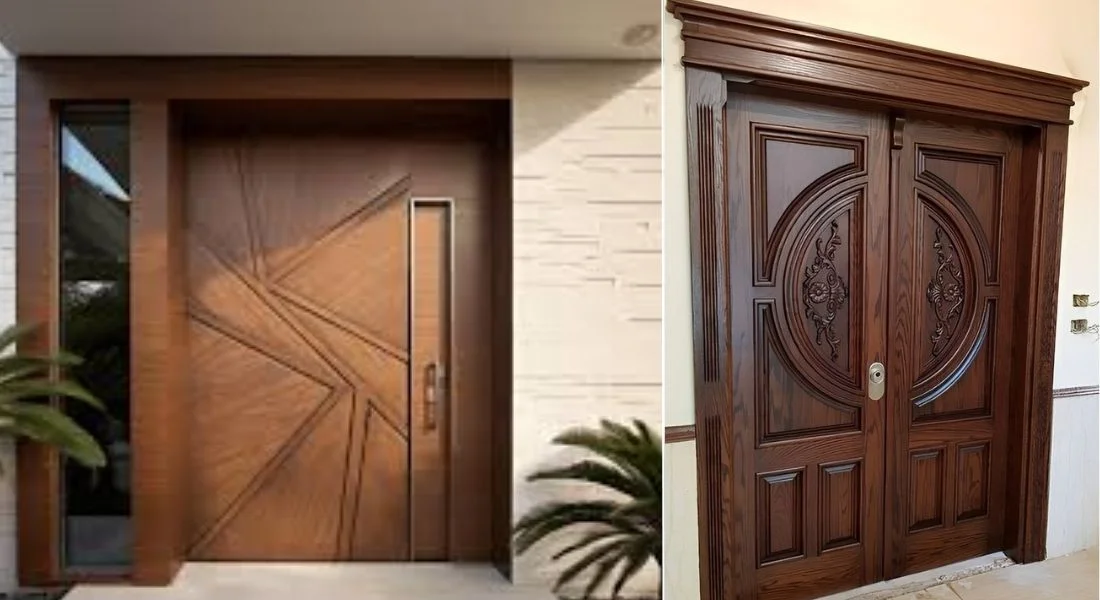 Teak Wood Door Design For Main Door