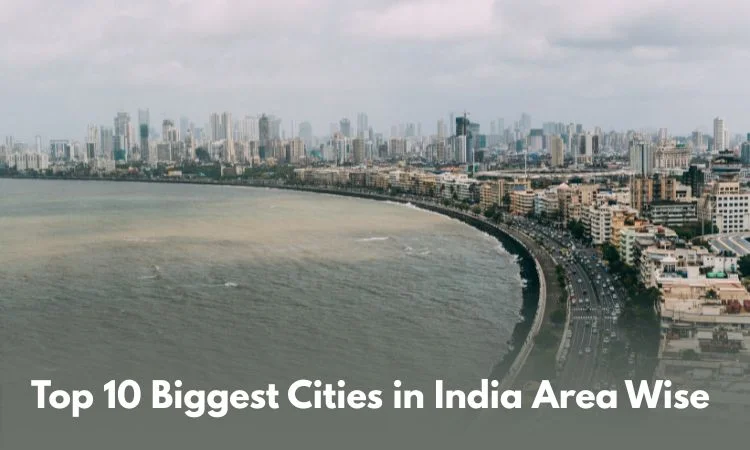 top 10 Biggest Cities in India by Area 