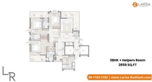 tarc ishva 63A floor plan