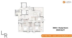 tarc ishva sector 63A Gurgaon floor plan