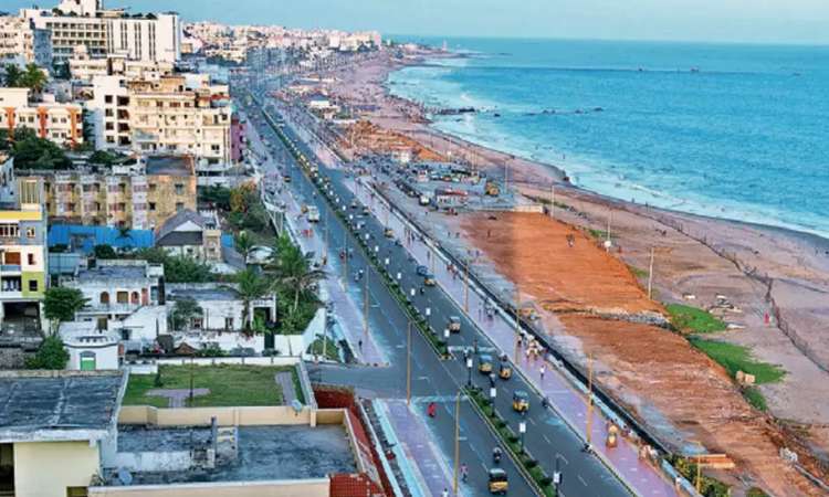 Visakhapatnam city in Andra Pradesh