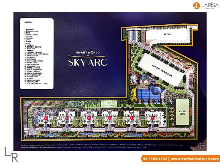 Smart World Sky Arc Site Plan