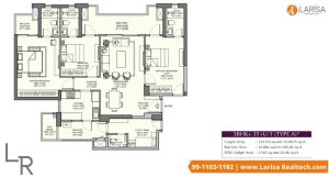 floor plan emaar urban ascent