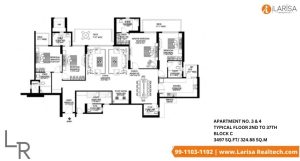 DLF Crest Floor Plan