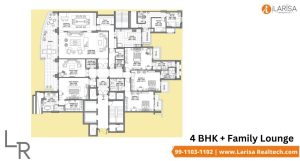Magnolias DLF Floor Plan