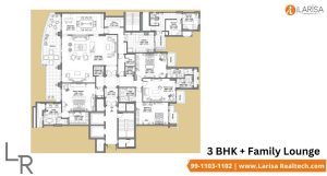 DLF Magnolias Sector 42 Gurgaon Floor Plan