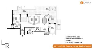 Crest Floor Plan Sector 54 Gurgaon