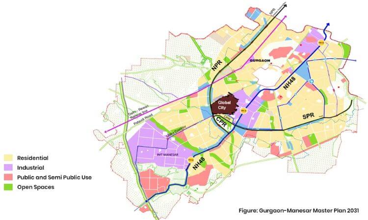Global City Gurgaon Location Map