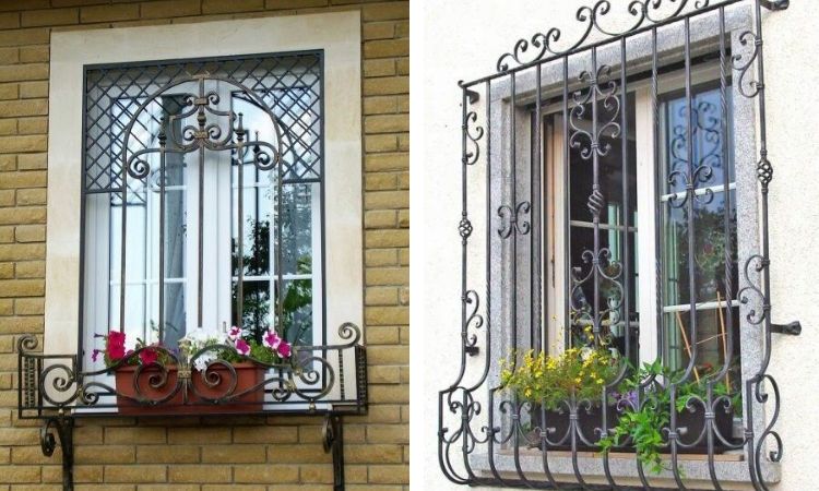 Decorative and stylish grill for window